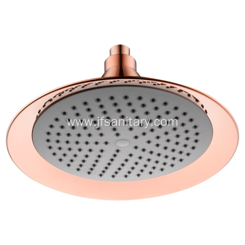 Rose Gold Round Rainfall Shower